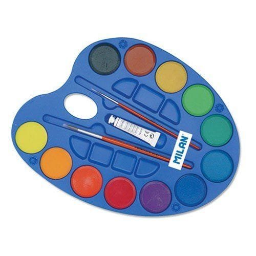 Acuarelas 12 Colores